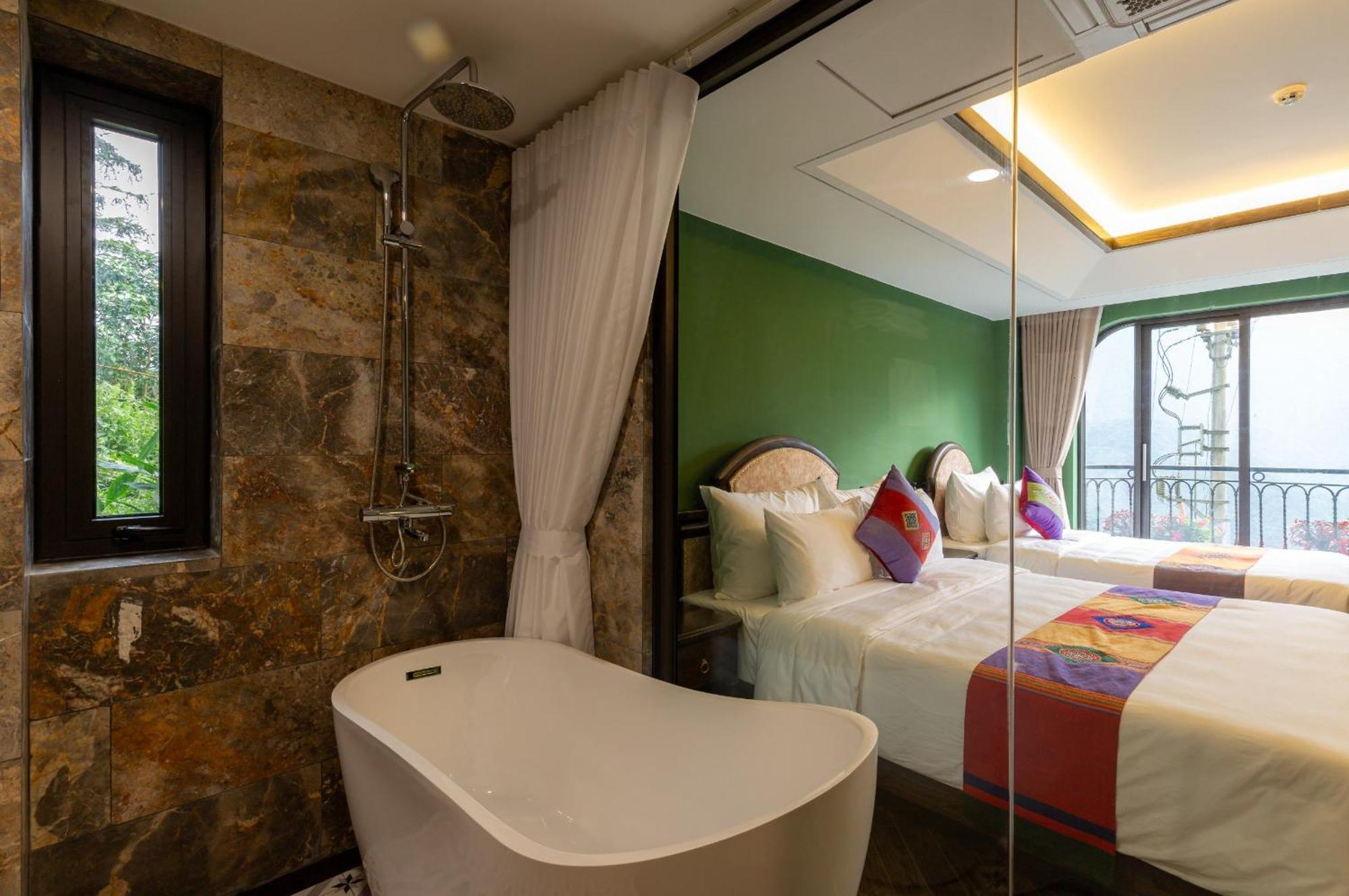 Fansipan View Hotel Sa Pa Zewnętrze zdjęcie