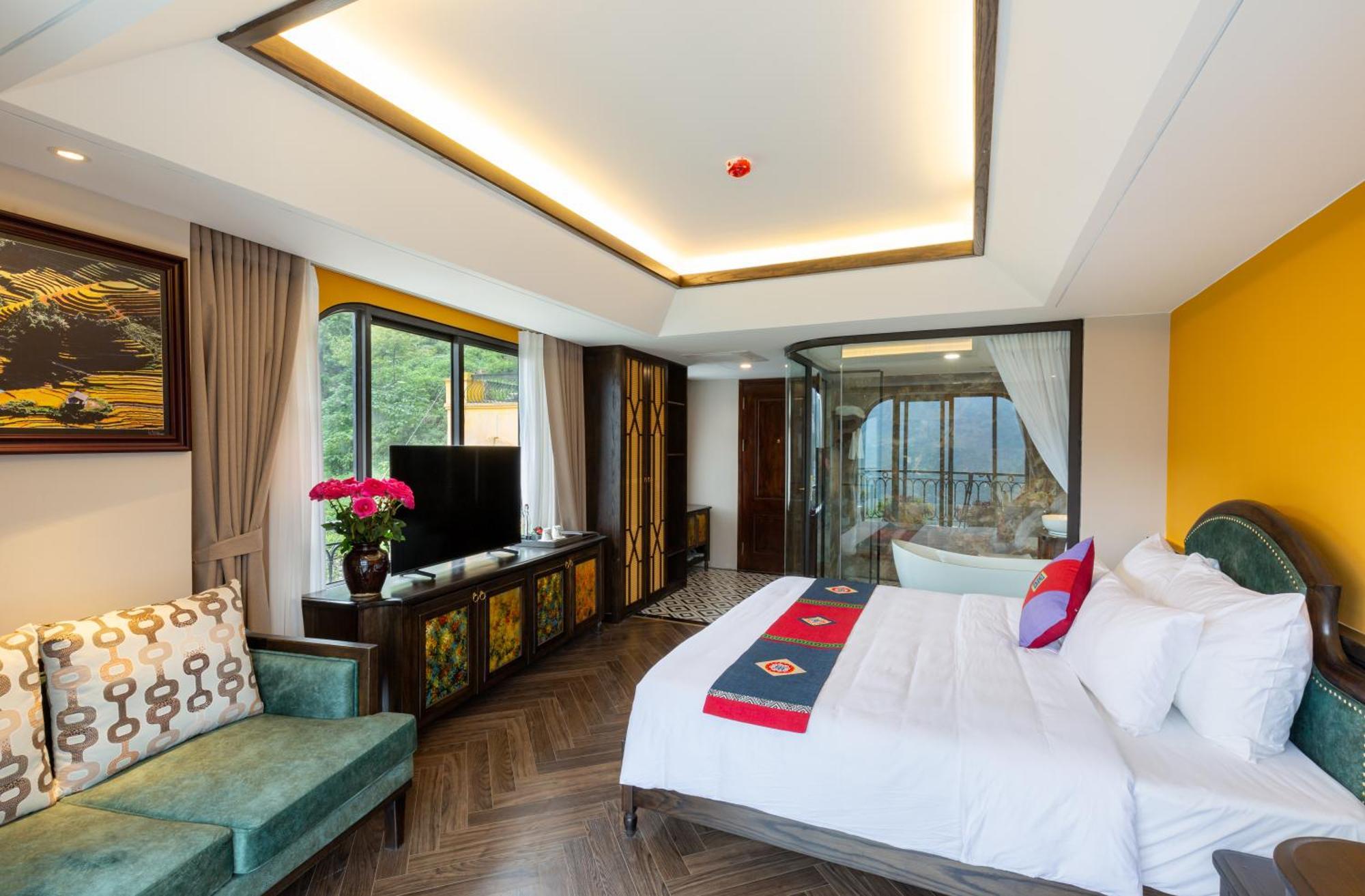 Fansipan View Hotel Sa Pa Zewnętrze zdjęcie